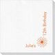 Corner Text with Daisy Design Deville Napkins Image 1 of 2